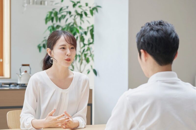 夫婦で話し合い