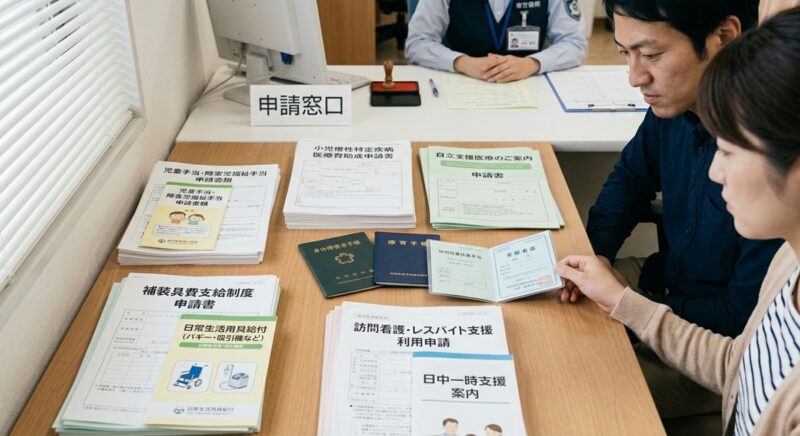 書類・申請窓口のイメージ